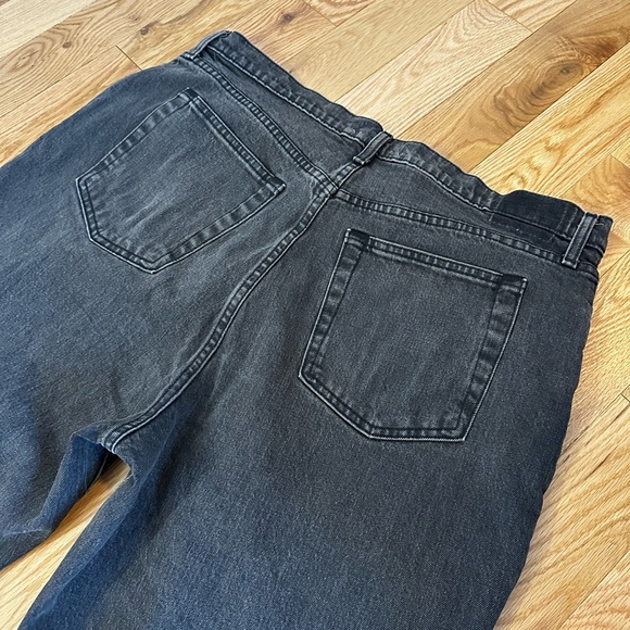 NWT Abercrombie & Fitch Curve Love Ultra High 90s Straight Jeans - Picture 4 of 4
